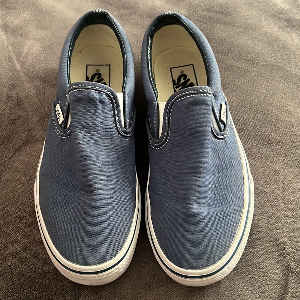 Vans classic slip-on navy mens 5/women 6.5